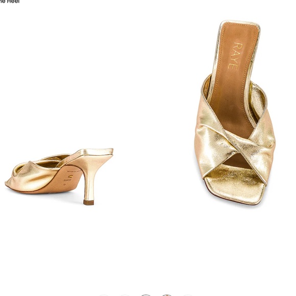 RAYE gold Dane Heel - Picture 4 of 7